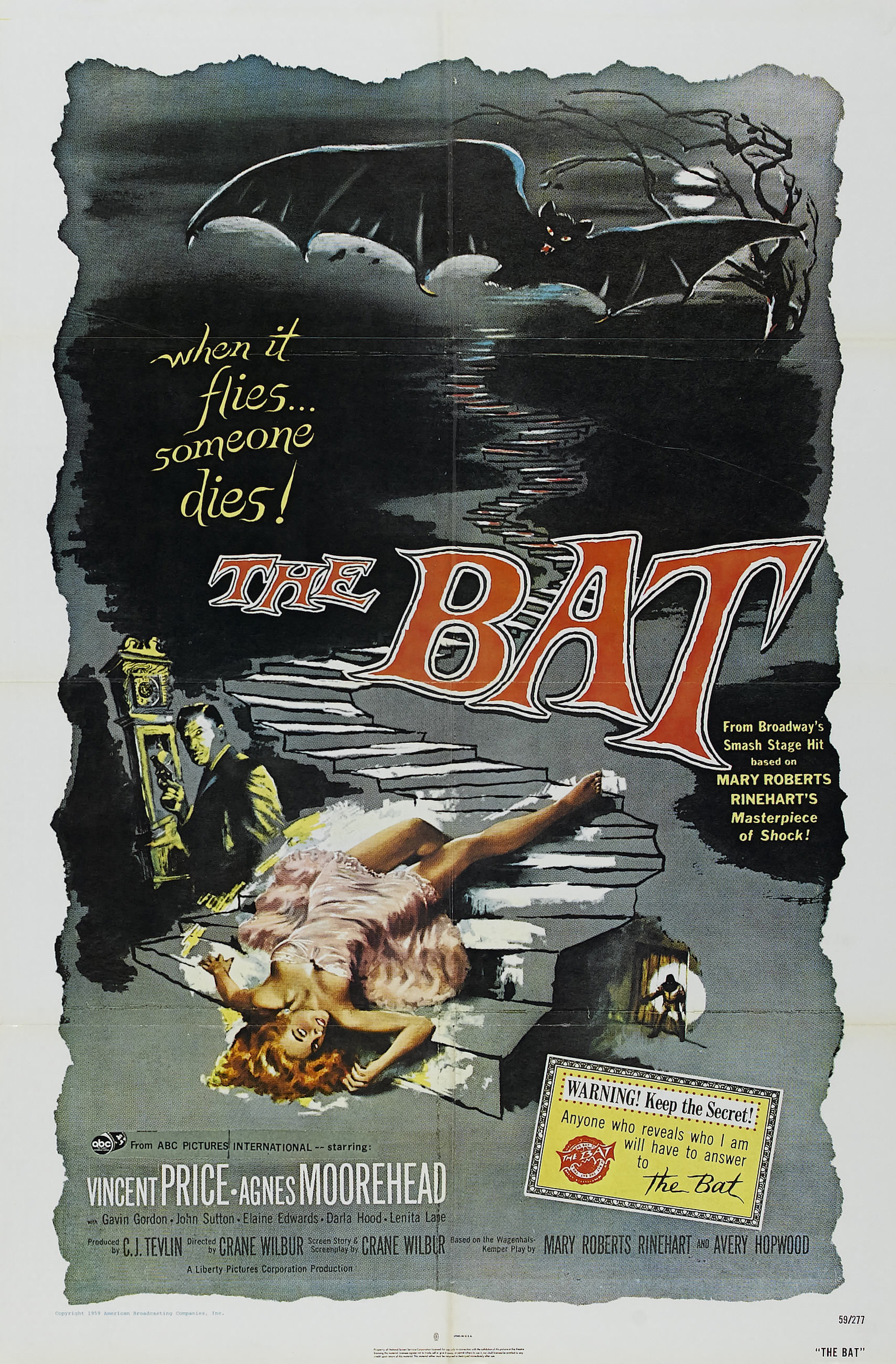 アメコミ MOVIE MASTERPIECE COMPACT THE BAT Bat, The (1959)